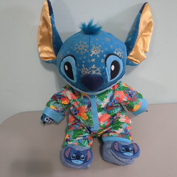 Other - Build a Bear Disney Snowflake Shine Stitch Holiday Collection Gold sleeper slipp